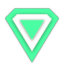Diamond Badge (Aqua)
