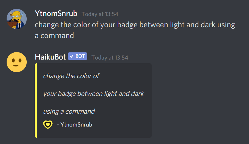 Patreon Badge Color